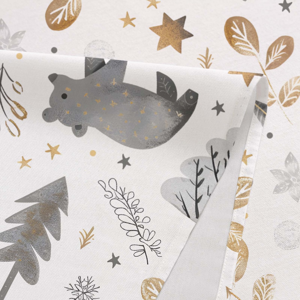 MANTEL NAVIDAD ESTAMPADO