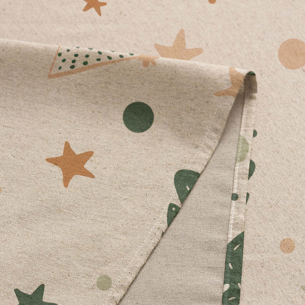 MANTEL NAVIDAD ESTAMPADO