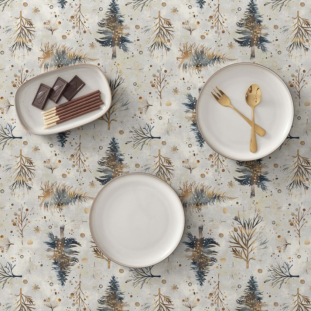 MANTEL NAVIDAD ESTAMPADO