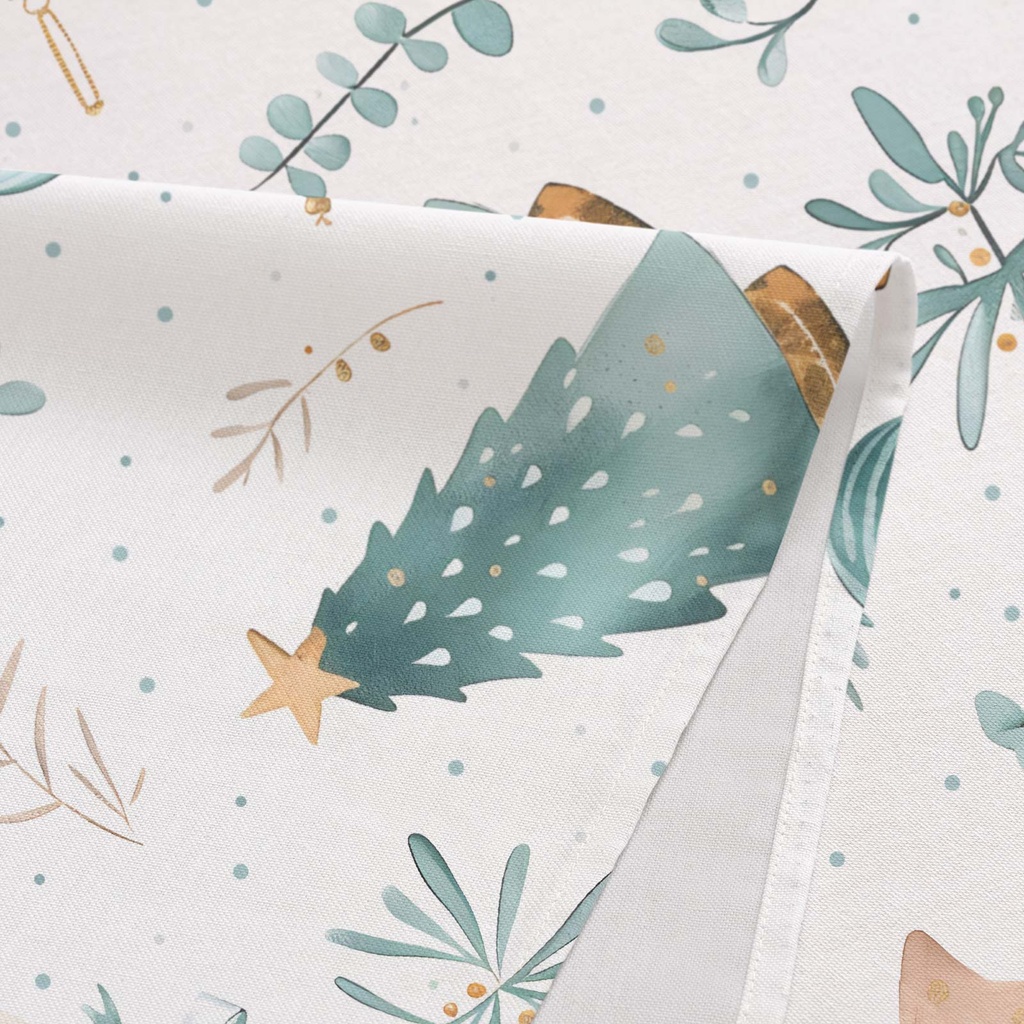 MANTEL NAVIDAD ESTAMPADO