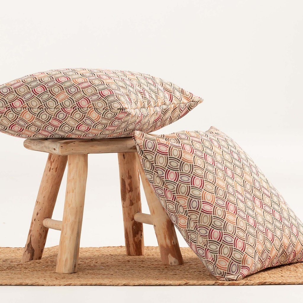 FUNDA DE COJÍN JACQUARD 2025