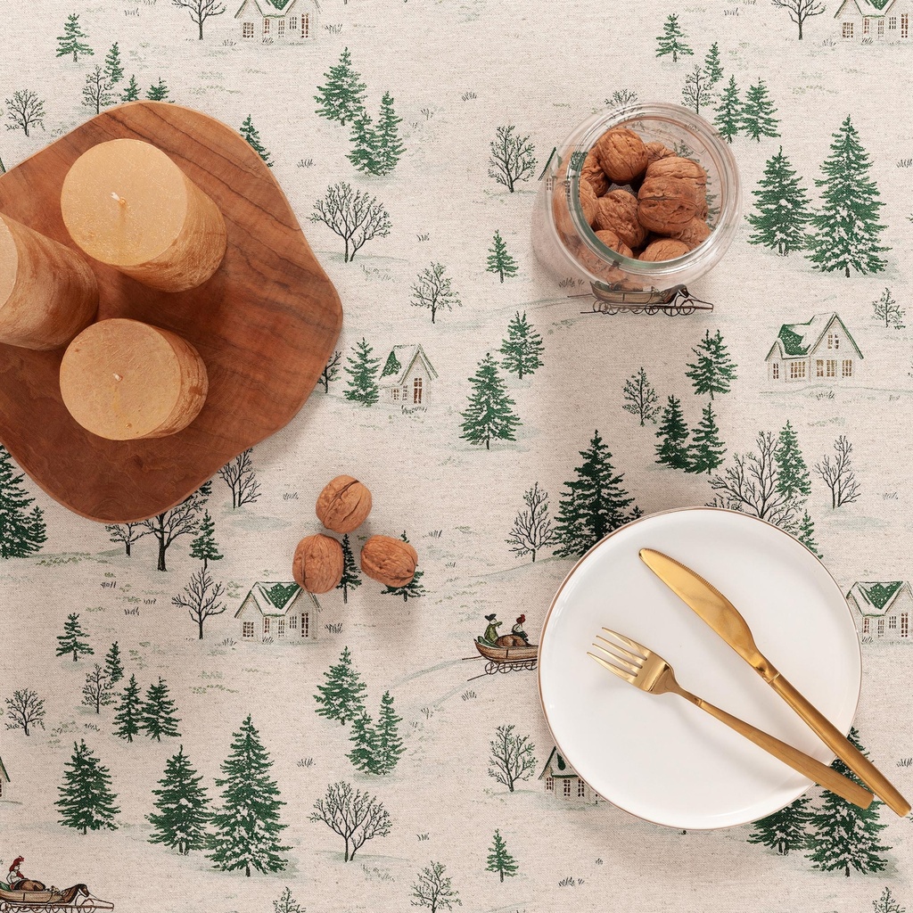 MANTEL NAVIDAD LINO