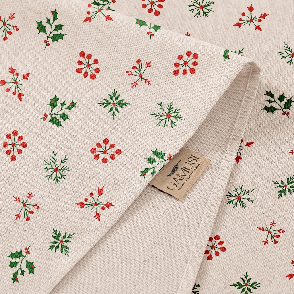 MANTEL NAVIDAD LINO