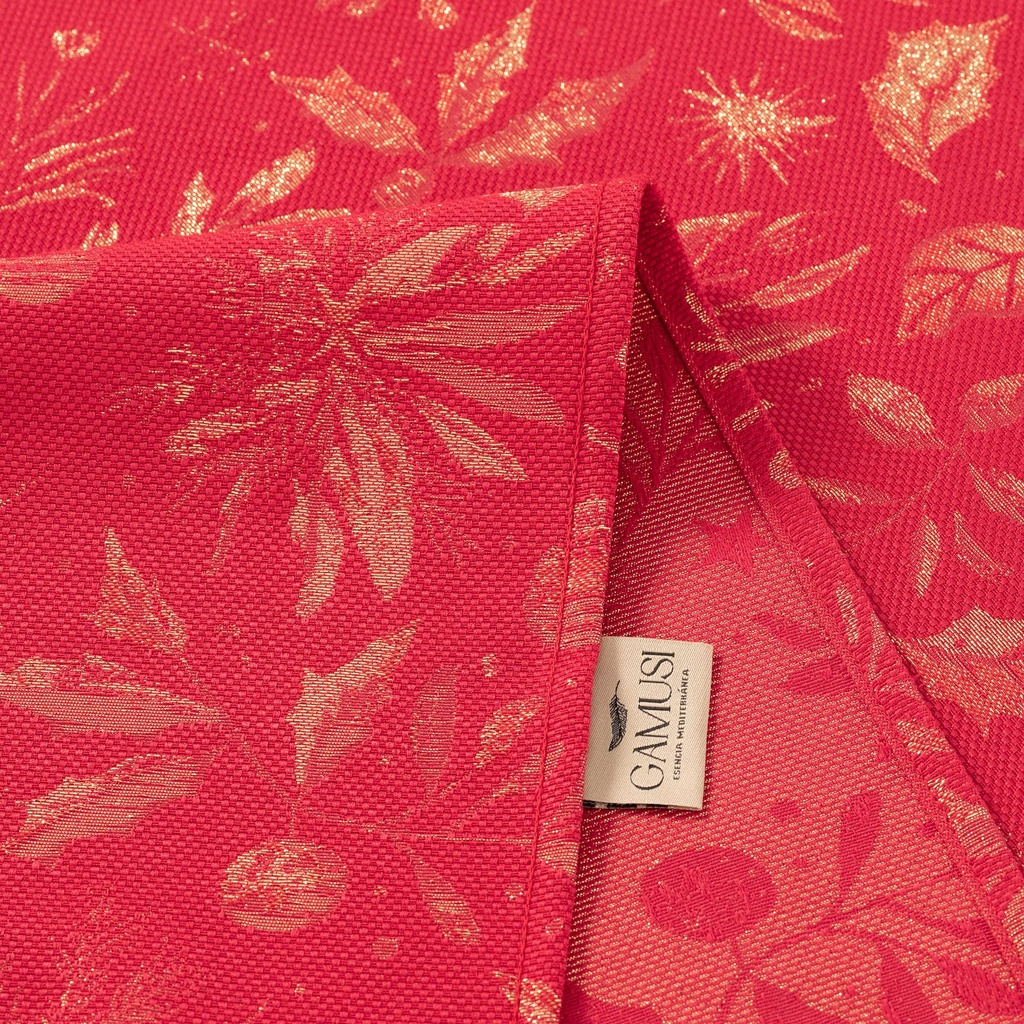 MANTEL NAVIDAD JACQUARD