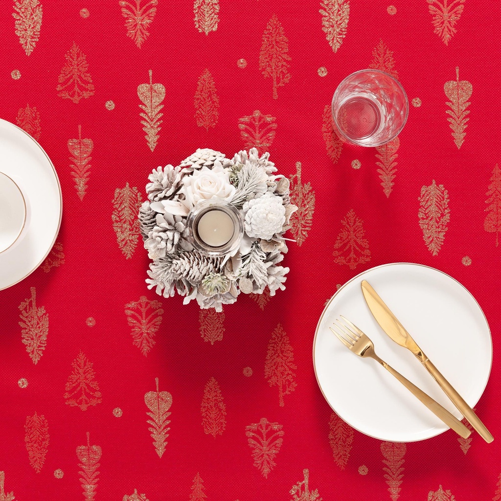 MANTEL NAVIDAD JACQUARD