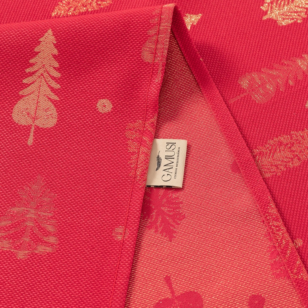 MANTEL NAVIDAD JACQUARD