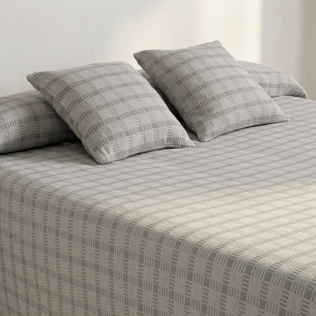 COLCHA JACQUARD ALGODÓN HORT