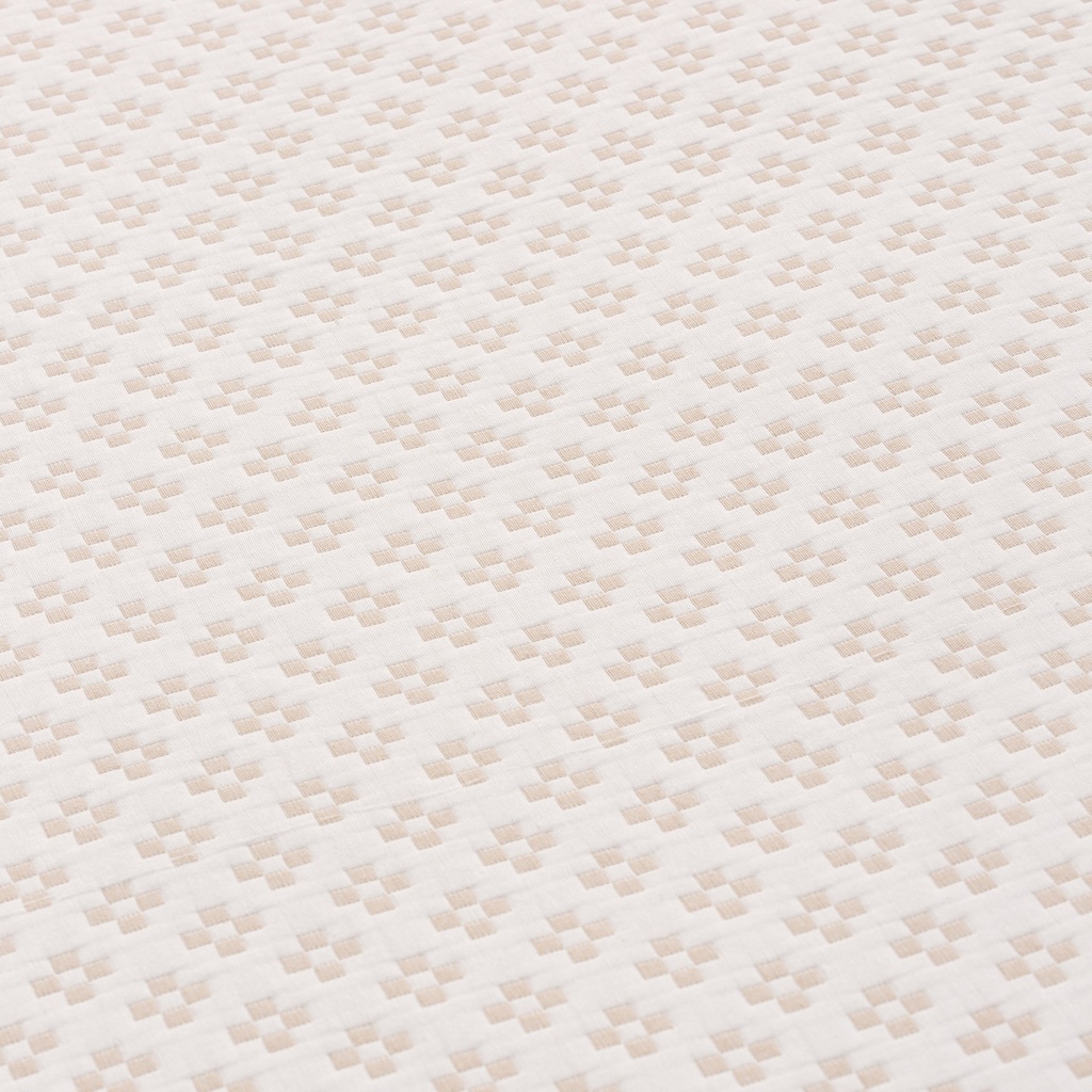 COLCHA JACQUARD ALGODÓN PUNT CRUZ