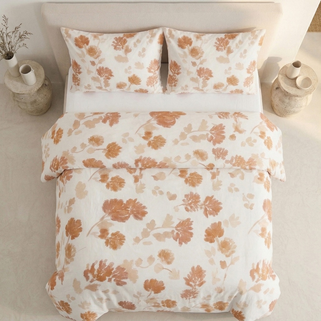 JUEGO FUNDA NÓRDICA 100% ALGODÓN ESTAMPADA