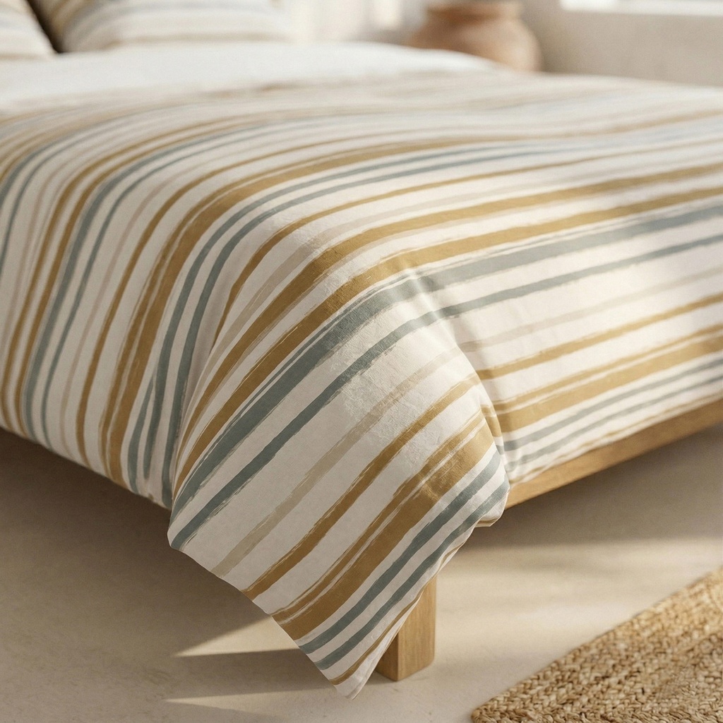 JUEGO FUNDA NÓRDICA 100% ALGODÓN ESTAMPADA