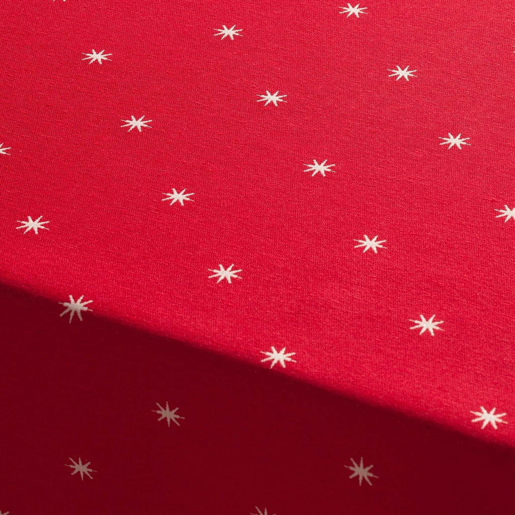 MANTEL NAVIDAD TEJIDO STAR