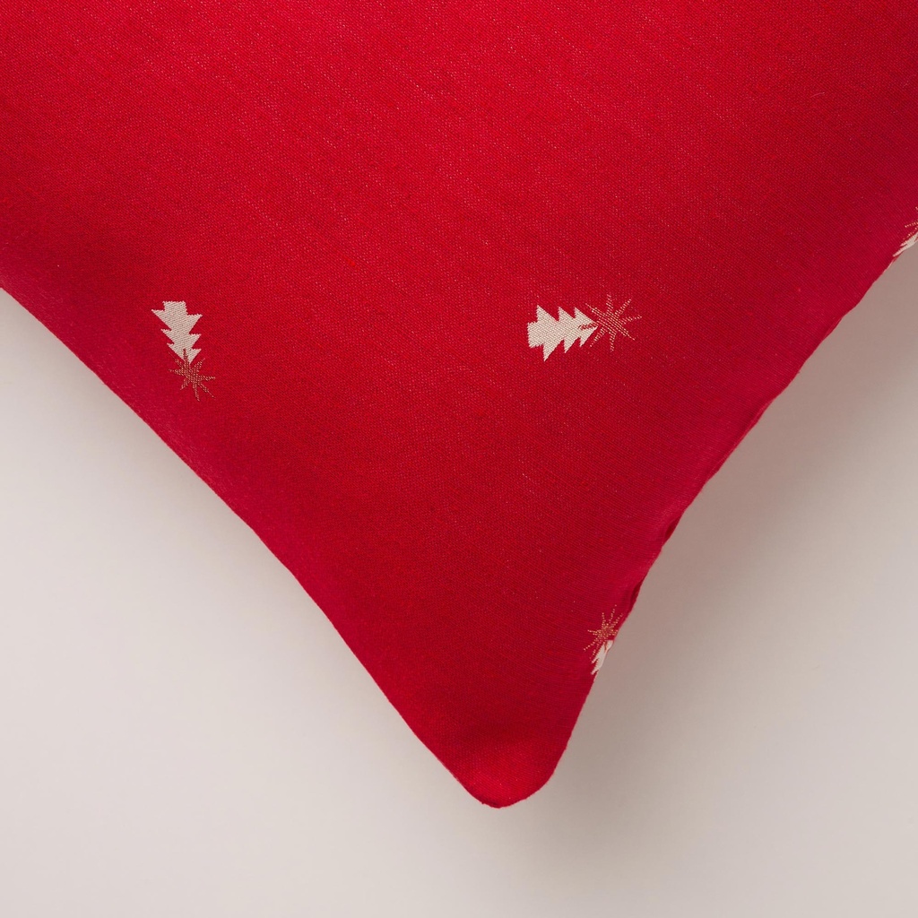 FUNDAS DE COJÍN NAVIDAD ALGODÓN ABETO