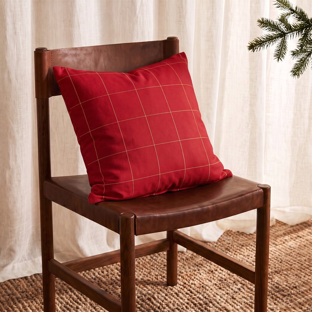 FUNDAS DE COJÍN NAVIDAD ALGODÓN GRIDO