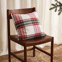 FUNDAS DE COJÍN NAVIDAD ALGODÓN TARTAN
