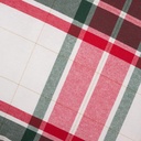 FUNDAS DE COJÍN NAVIDAD ALGODÓN TARTAN