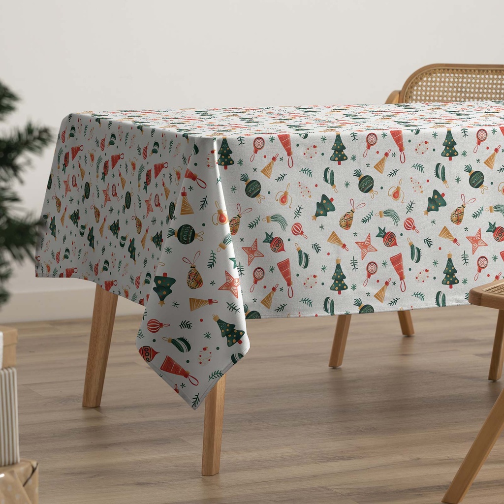 Mantel Navidad Antimanchas Ginger