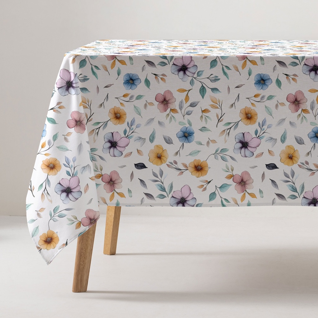 Mantel Antimanchas Estampado Lirina
