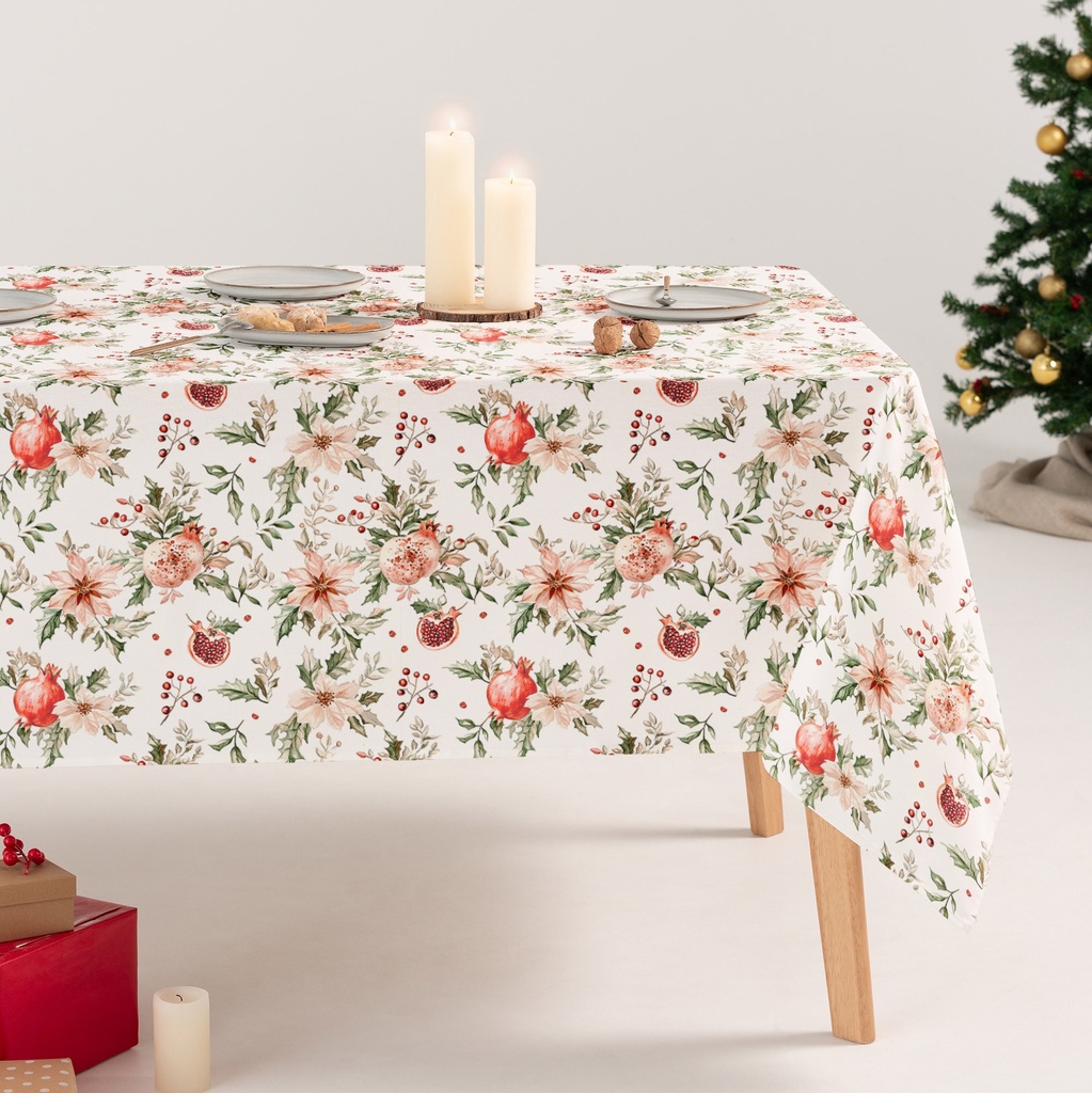 Mantel Navidad Antimanchas BERRON