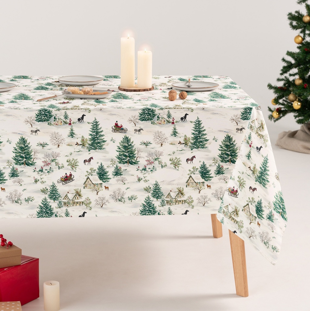 Mantel Navidad Antimanchas YULVIN