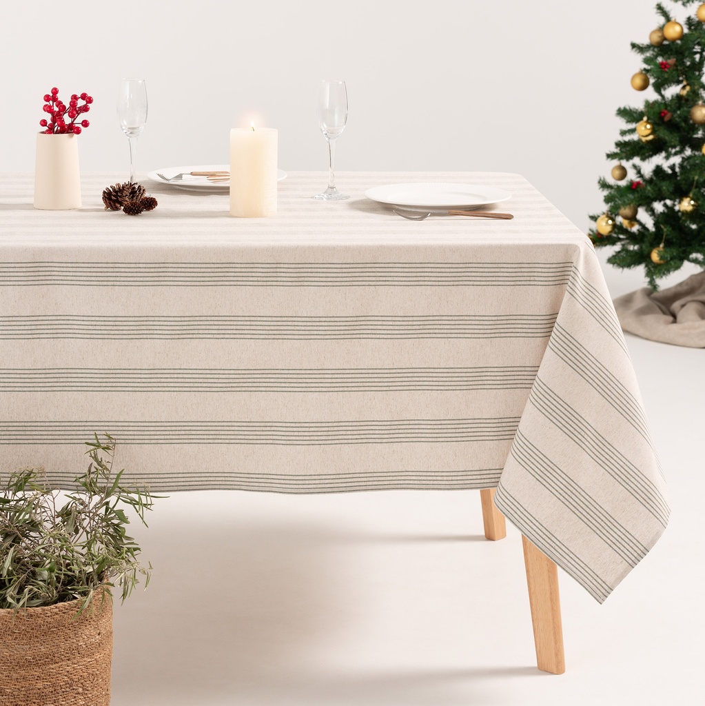 Mantel Navidad Lino HOLWIN