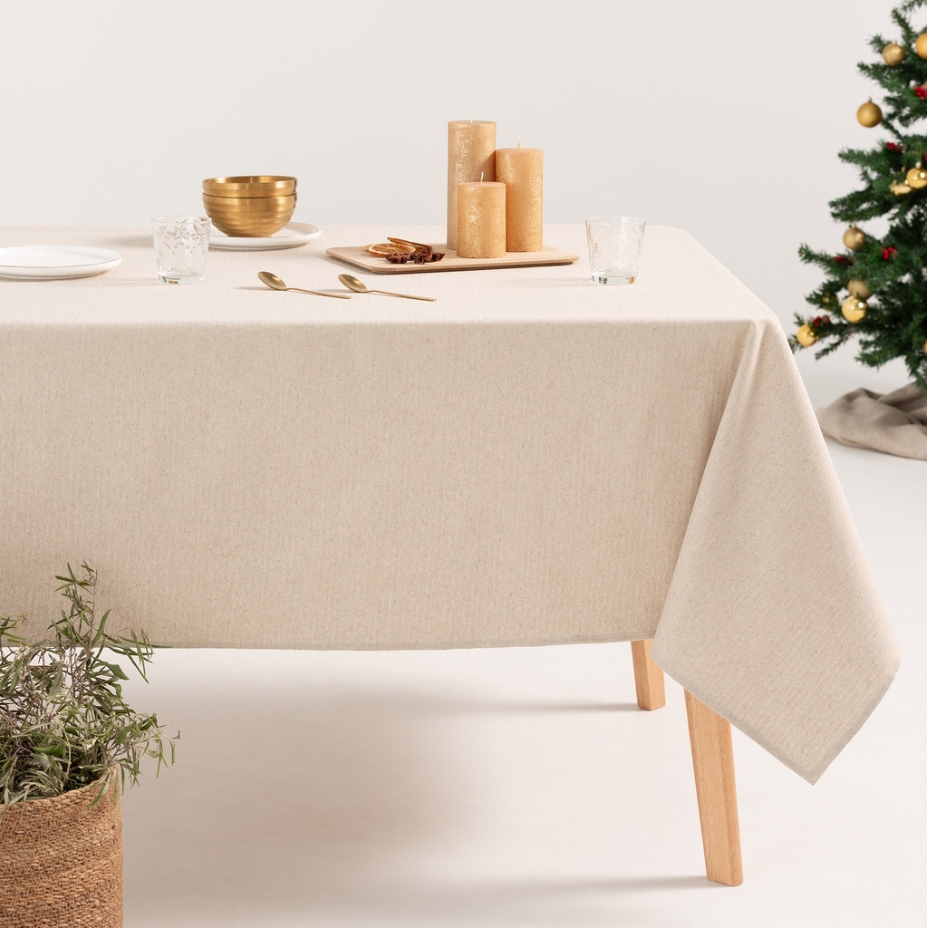 Mantel Navidad Lino STERNY