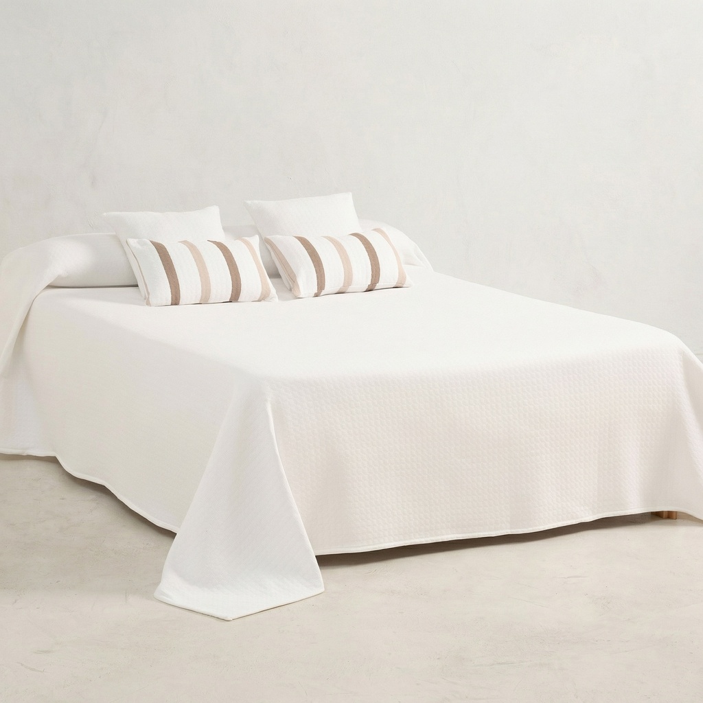 Colcha Jacquard Algodón QUADRA