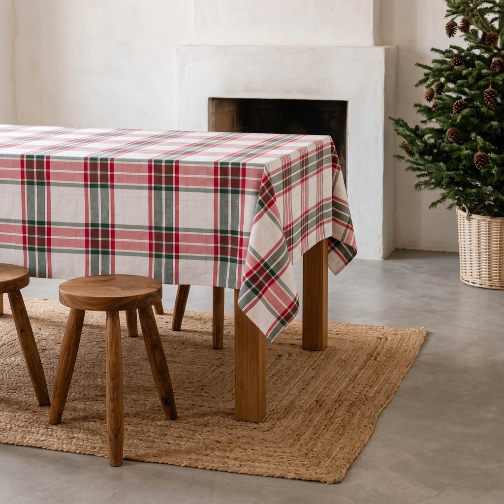 Mantel Navidad TARTAN