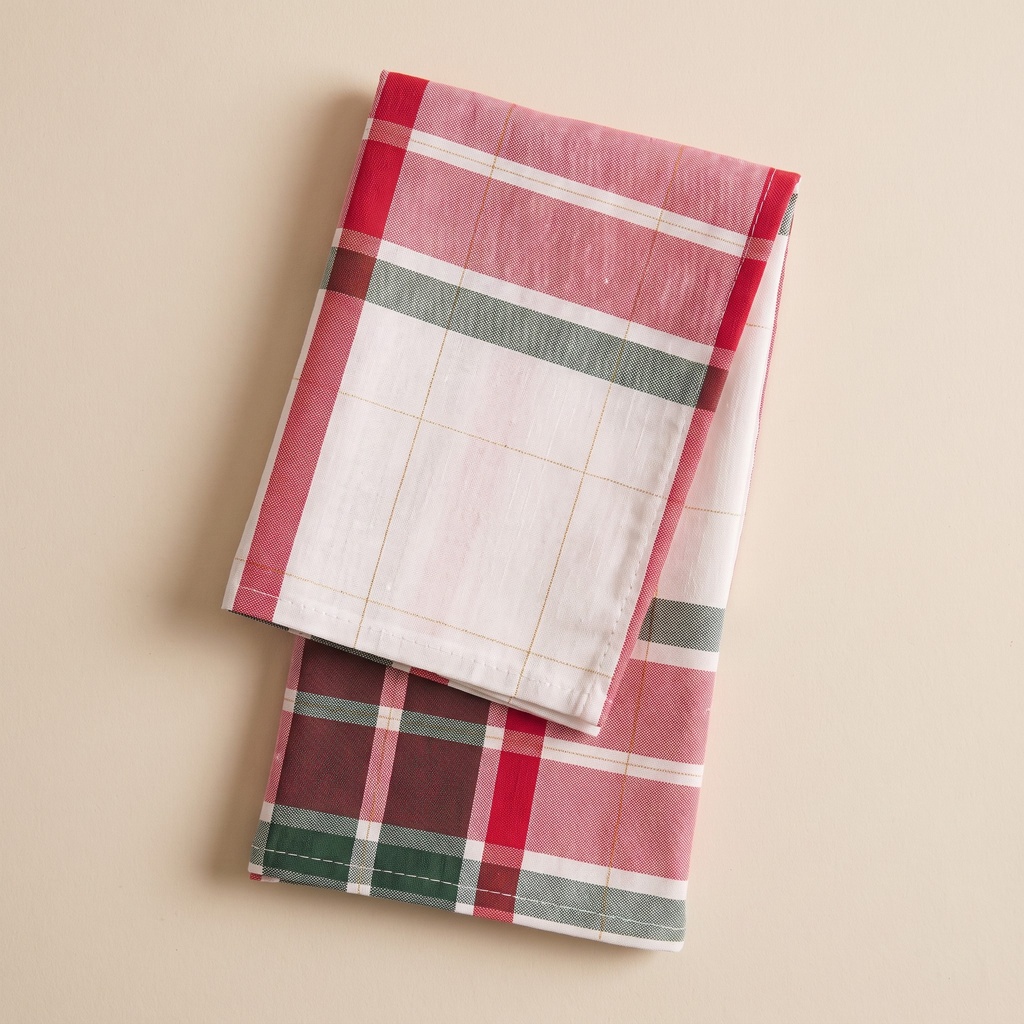 Pack 6 Servilletas Navidad TARTAN