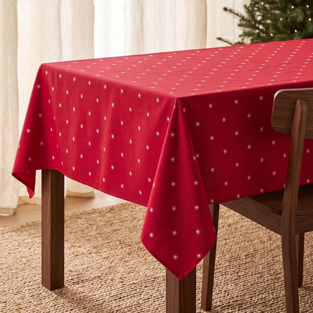 Mantel Jacquard Navidad STAR