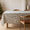 Mantel Navidad Lino ALDEA