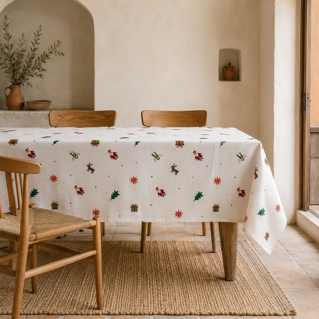 Mantel Navidad Antimanchas NONA