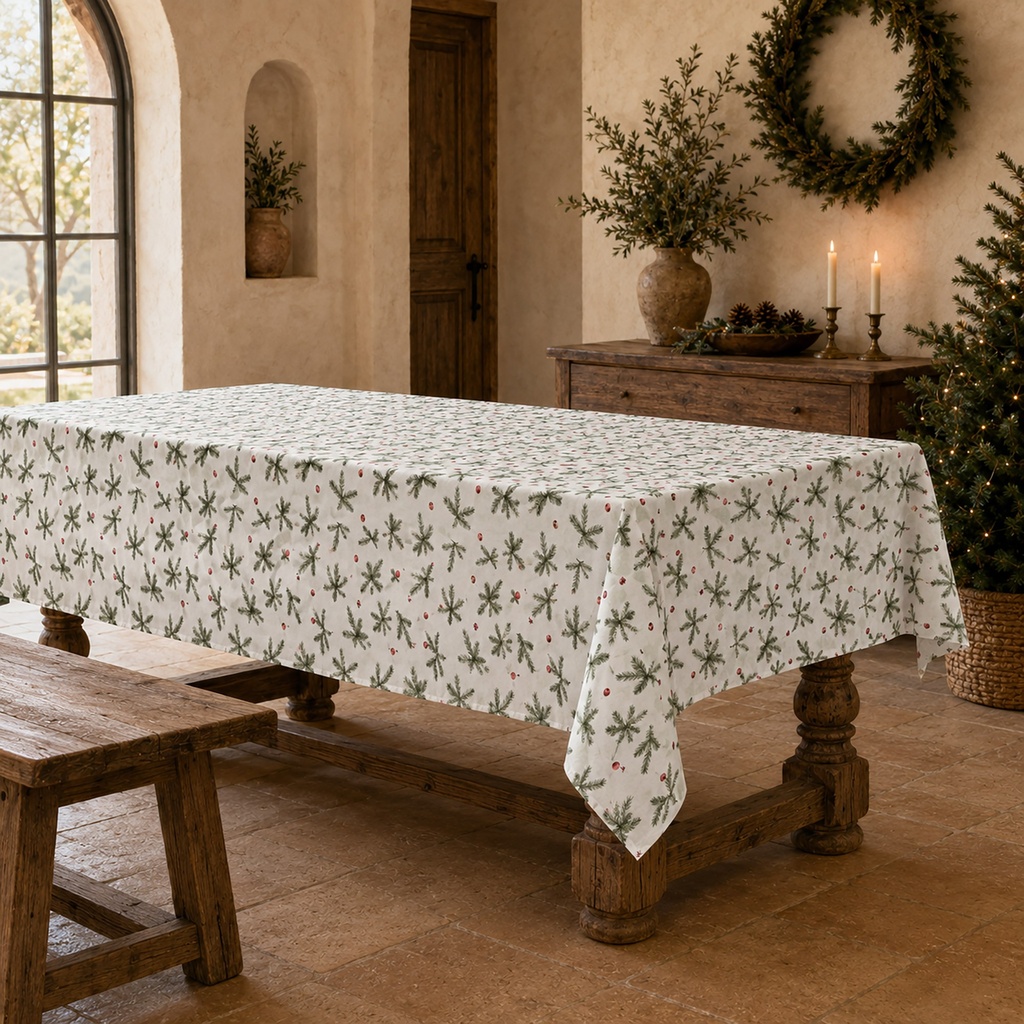 Mantel Navidad Antimanchas PIBER