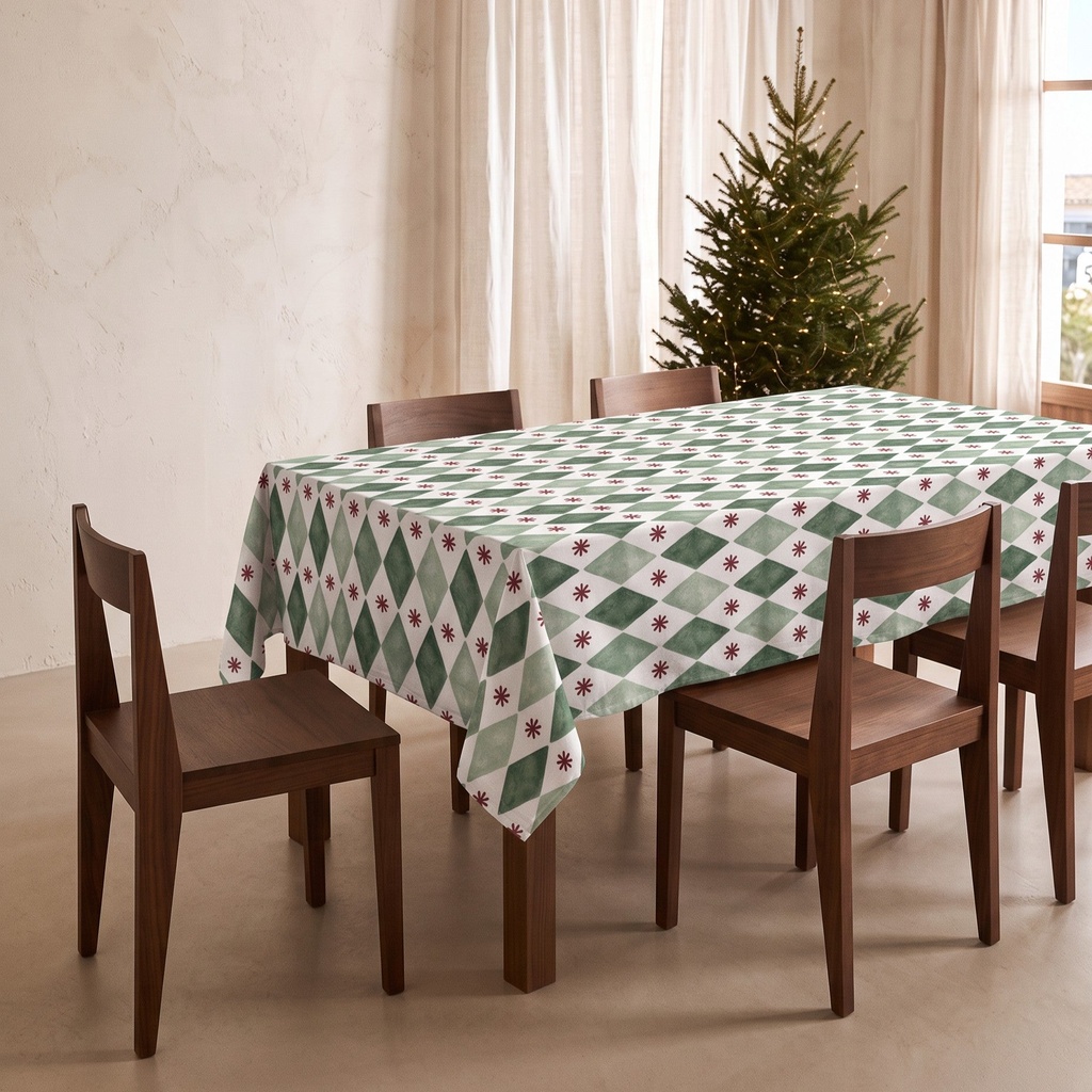 Mantel Navidad Antimanchas ROSTA