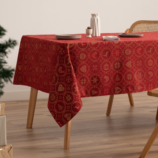 Mantel Jacquard Navidad Ballcry